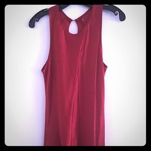 SEXY SHORT RED SATAN DRESS